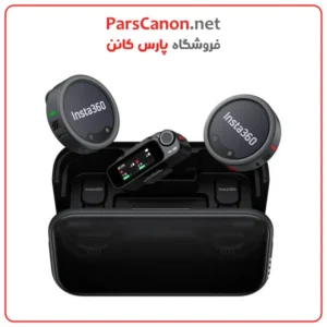 میکروفون اینستا 360 دو فرستنده یک گیرنده مدل Insta360 Mic Pro 2-Person Wireless System 01