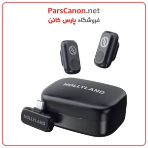 میکروفون هالی لند لارک a1 تایپ C مدل Hollyland LARK A1 Duo 2-Person Wireless Microphone USB-C Connector 01