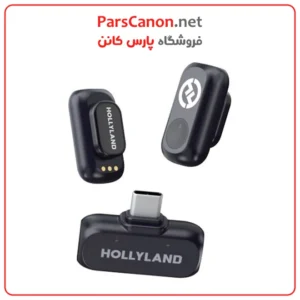میکروفون هالی لند لارک a1 mini مینی تایپ C مدل Hollyland LARK A1 Mini Duo 2-Person Wireless Microphone System with USB-C Connector 01