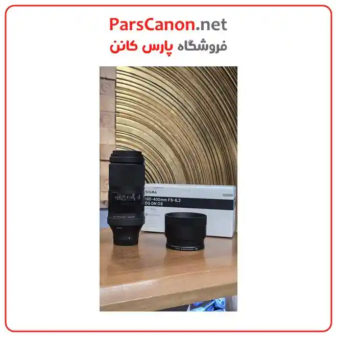لنز سیگما مانت سونی دست دوم مدل Sigma 100-400mm f/5-6.3 DG DN OS Lens Sony E stock