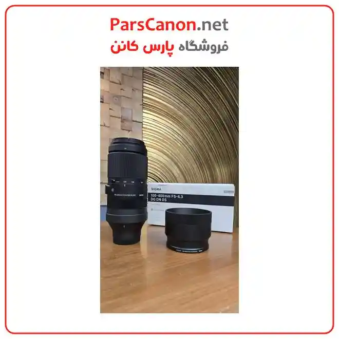 لنز سیگما مانت سونی دست دوم مدل Sigma 100-400mm f/5-6.3 DG DN OS Lens Sony E stock