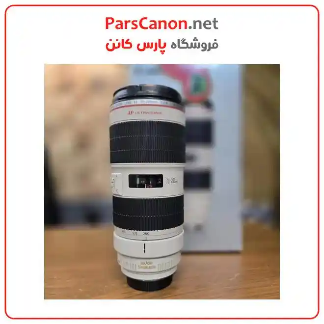 لنز کانن دست دوم مدل Canon EF 70-200mm f/2.8L IS II USM