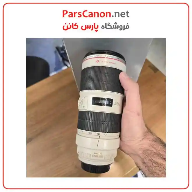 لنز کانن دست دوم مدل Canon EF 70-200mm f/2.8L IS II USM