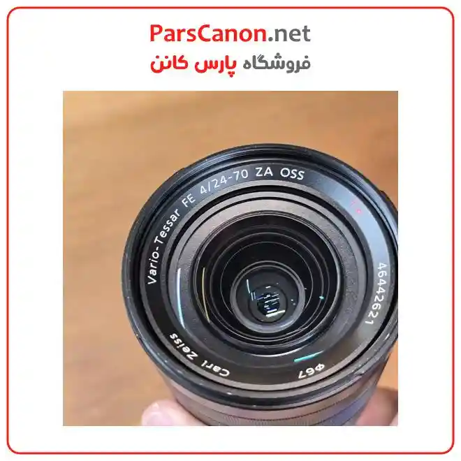 لنز سونی دست دوم مدل Sony Vario-Tessar T* FE 24-70mm f/4 ZA OSS Lens stock