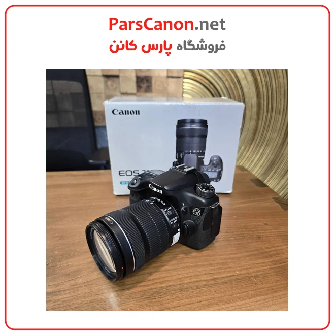 دوربین کانن دست دوم مدل Canon EOS 70D Kit 18-135mm IS STM Lens 01