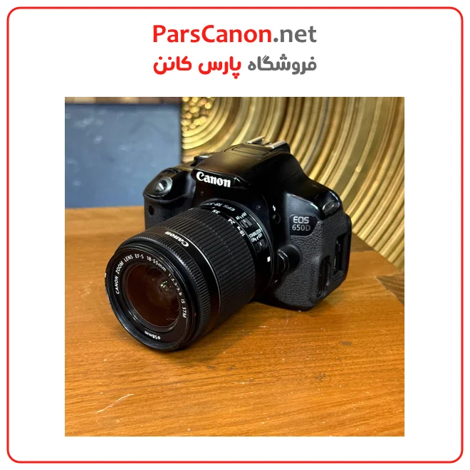 دوربین دست دوم کانن EOS 650D 18-55 STM 01