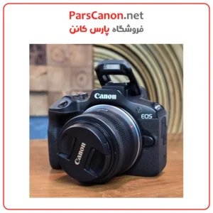 دوربین کانن R100 دست دوم مدل Canon EOS R100 Mirrorless Camera with 18-45mm Lens 01