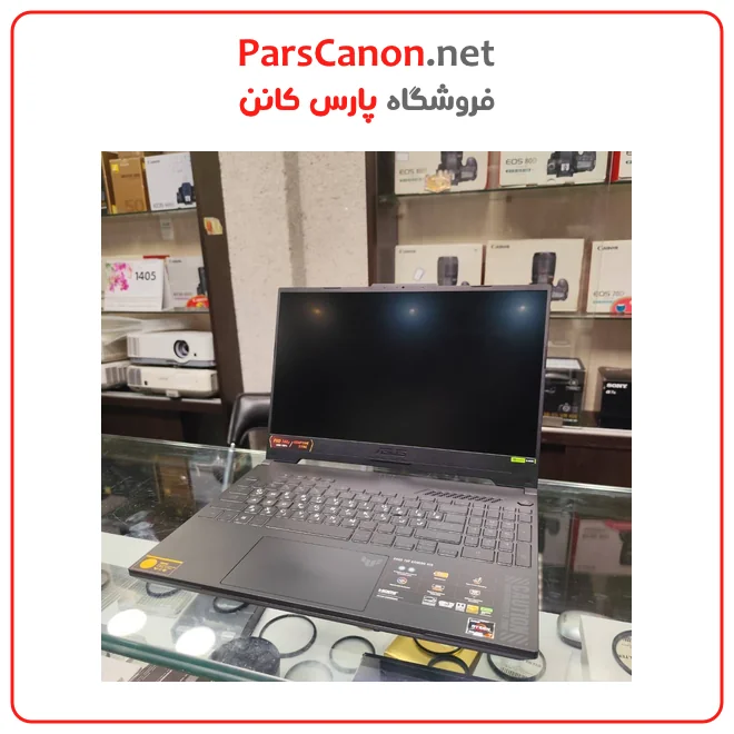 لپ تاپ ASUS مدل TUF Gaming A15 دست دوم مدل FA507NVR پردازنده Ryzen 7 7435HS رم 32GB هارد 1TB SSD گرافیک RTX 4060 8GB 01
