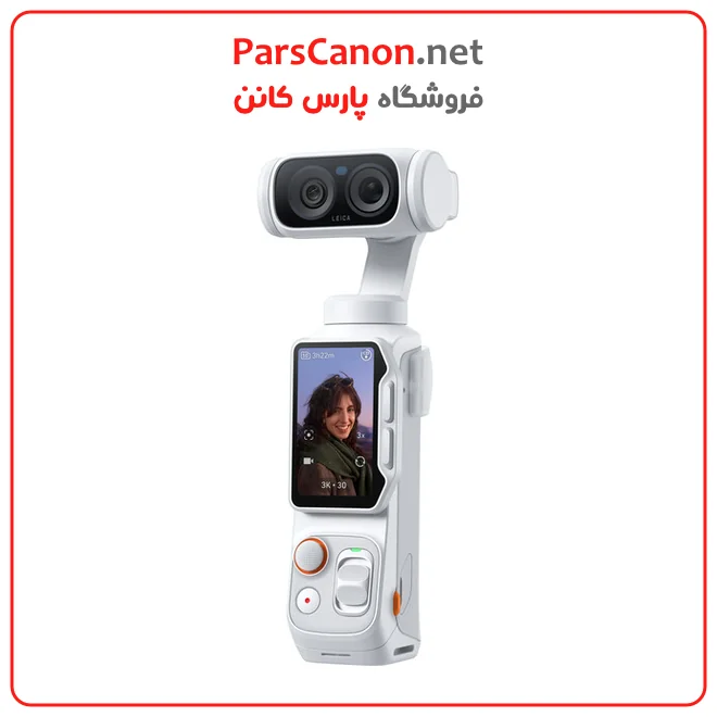 دوربین اکشن اینستا 360 Luna Ultra کریتور رنگ سفید مدلInsta360 Luna Ultra Creator Bundle (Stellar White) 01