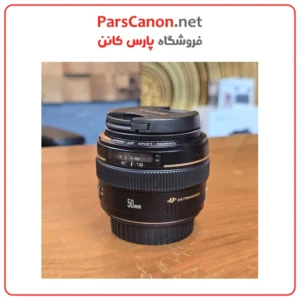لنز کانن 50 میلی متر دست دوم مدل Canon EF 50mm f/1.4 USM 01