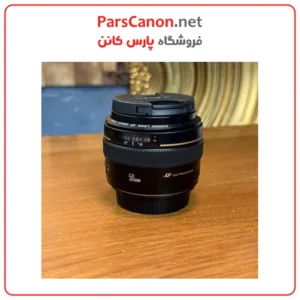 لنز کانن 50 میلیمتر دست دوم مدل Canon EF 50mm f/1.4 USM 01