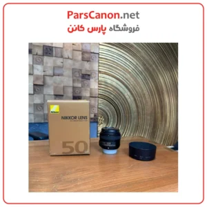 لنز نیکون 50 میلیمتر دست دوم مدل Nikon AF-S NIKKOR 50mm f/1.8G Lens 01