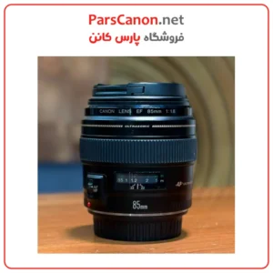 لنز کانن 85 میلیمتر دست دوم مدل Canon EF 85mm f/1.8 USM Stock 01