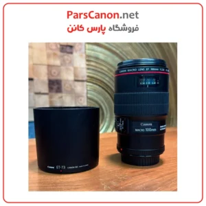 لنز کانن دست دوم مدل Canon EF 100mm f/2.8L Macro IS USM 01
