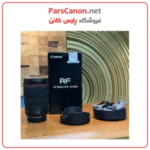 لنز کانن مانت ار اف دست دوم مدل Canon RF 24-70mm f/2.8 L IS USM Lens 01
