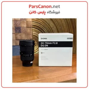 لنز دست دوم سیگما sigma 24-70 F2.8 DG DN ART 01