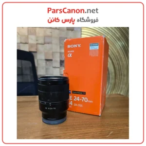 لنز سونی دست دوم مدل Sony Vario-Tessar T* FE 24-70mm f/4 ZA OSS Lens 02